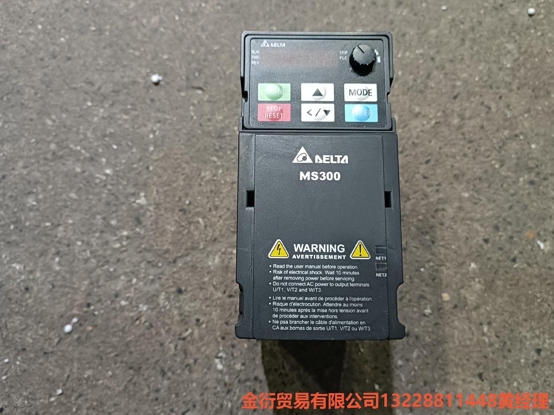 原装拆机台达MS3000变频器，VFD4A8MS21ANSA金衍议价商品