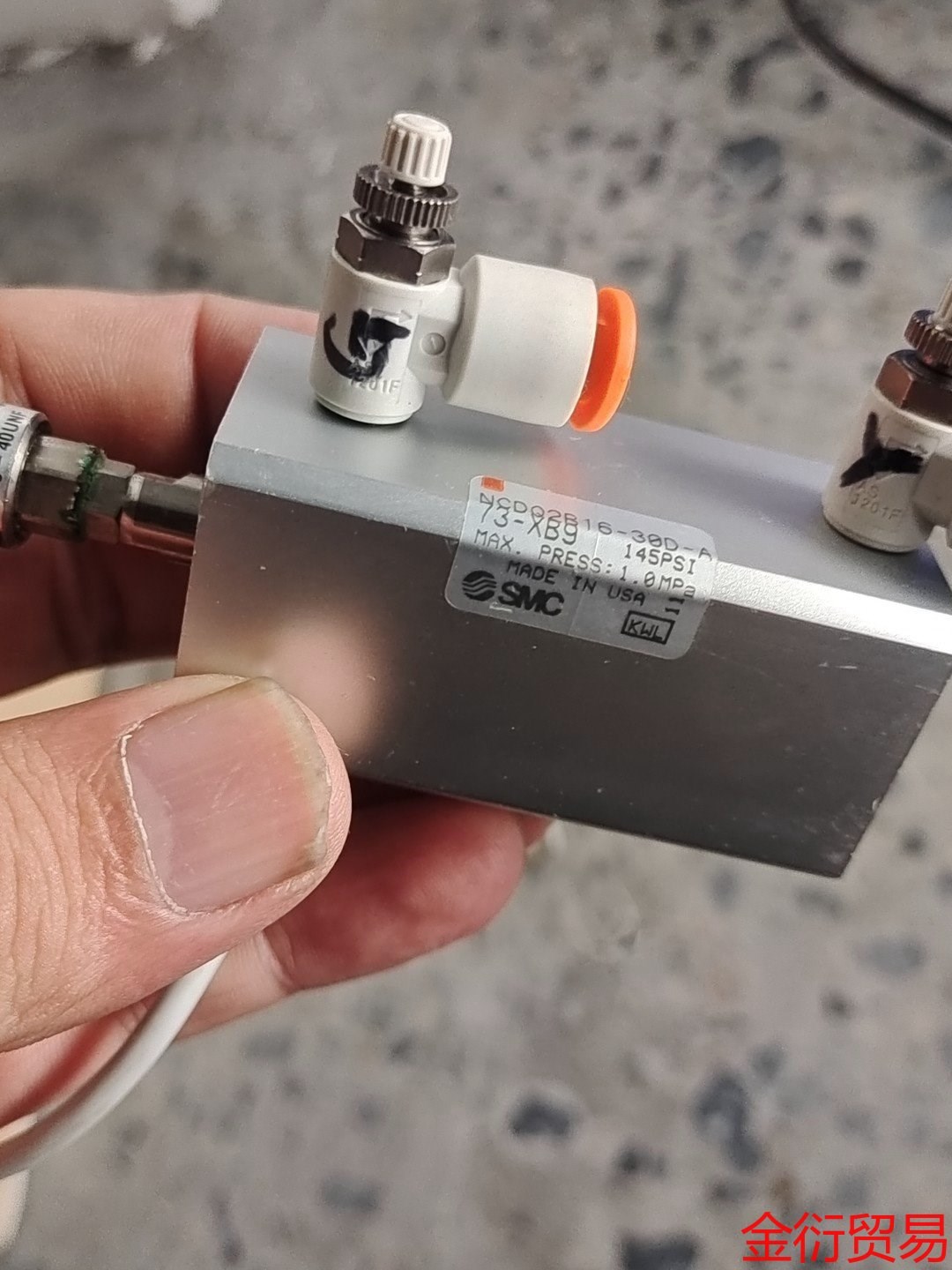 SMC推杆气缸NCDQ2B16-30D-A处理金衍工控