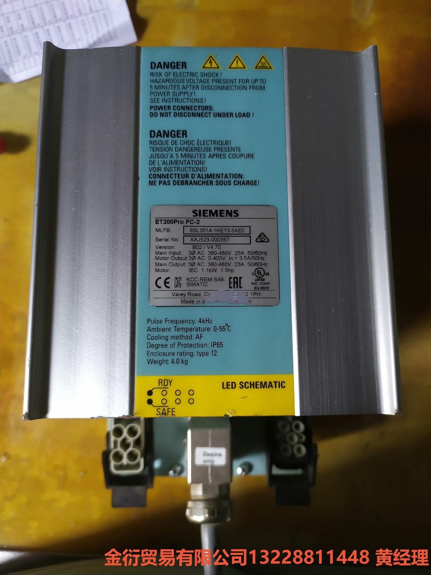 SIEMENS  6SL3514-1KE13-5AE0.拆机金衍议价商品