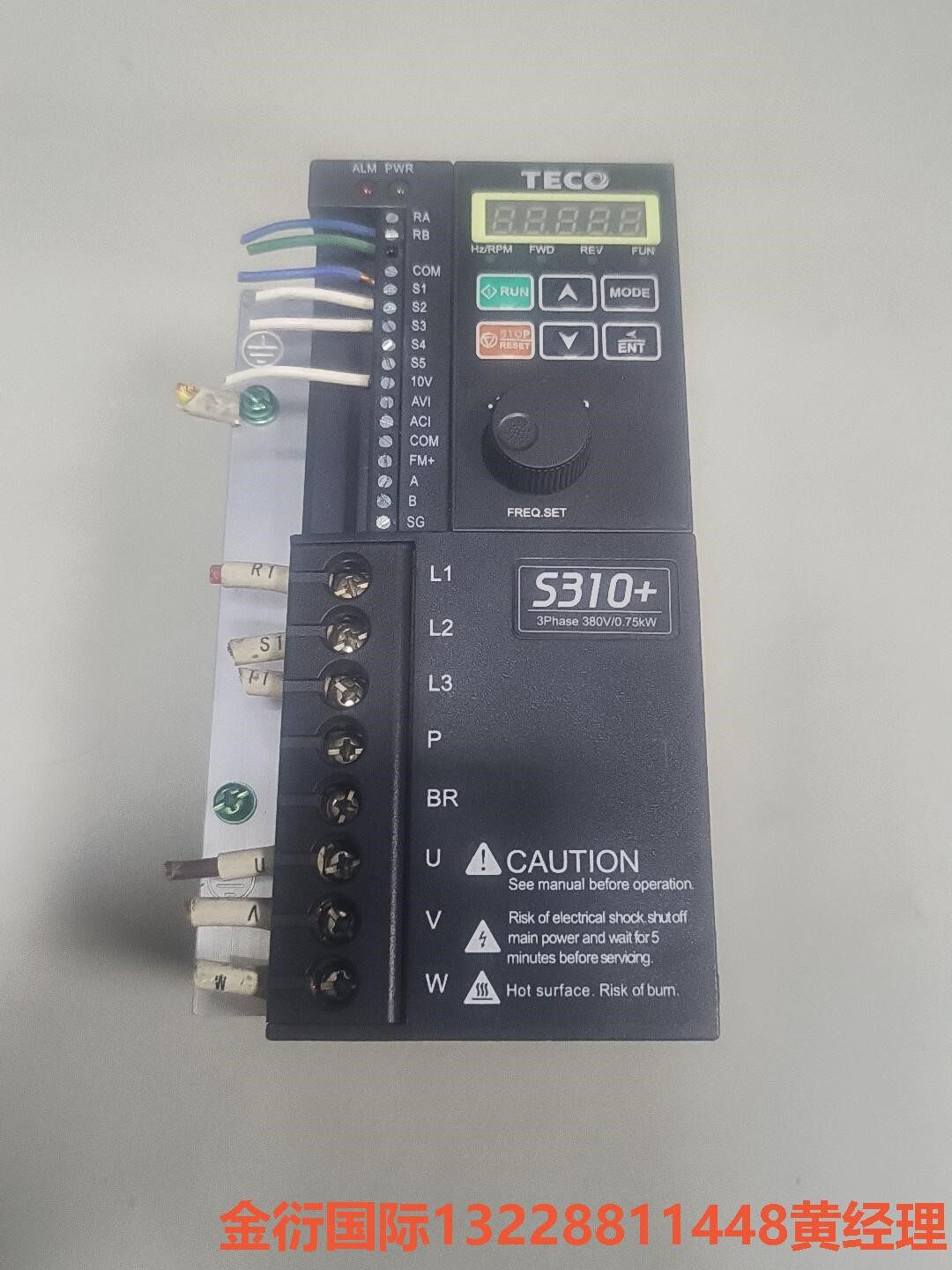 s310 -401-h3bcdc东元台安变频器0.75kw/非标价,只接受议价下单