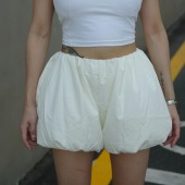 芭蕾花苞短裤 防晒夏女 运动防走光网球健身瑜伽跑步羽毛球UPF50