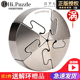 积木礼物 Puzzle日本魔金玩具涡创意解压益智玩具烧脑金属拼装