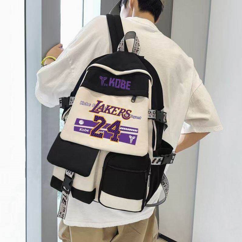 科比蓝球大容量书包三到六年级男女孩初高中小学生二次元双肩背包