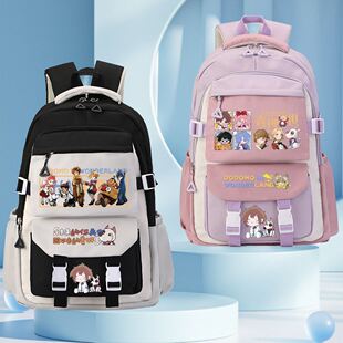 墨多多谜境冒险动漫周边书包查九亚瑟唐晓翼虎鲨男女学生双肩背包