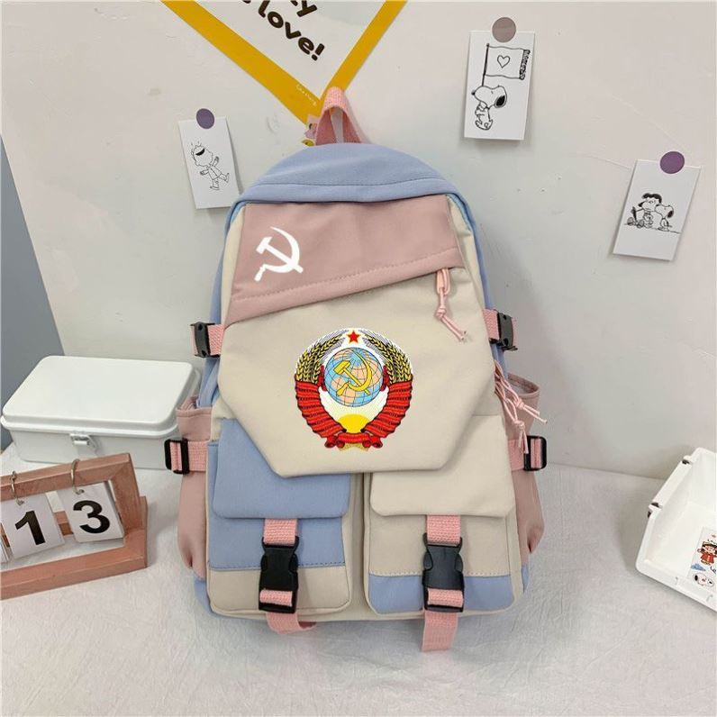 CCCP苏维埃共和国动漫周边书包