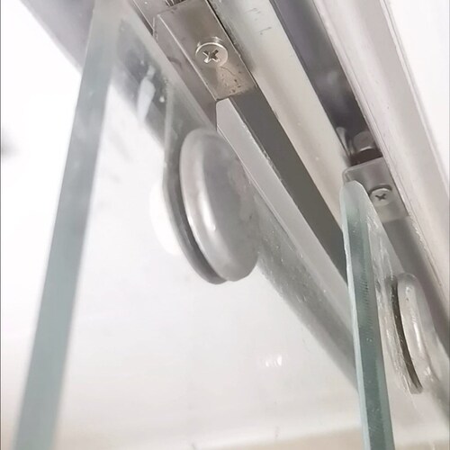 玻璃移门加长吊轮玻璃门轮滚轮浴室推拉门老式淋浴房配件卫生间