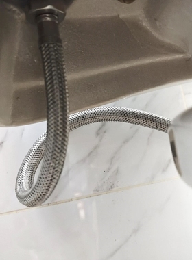 进水软管高压延长管家用加长内外丝防爆管编织进水管金属热水器