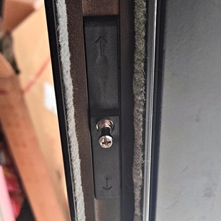 钩锁活动凸凹阳台两点门窗滑块平移推拉卡扣圆弧窗户插销平面勾座