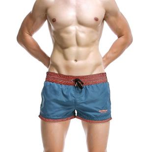 潮流沙滩健身速干短裤 男士 纯色家居运动短裤 轻薄青年夏季 时尚