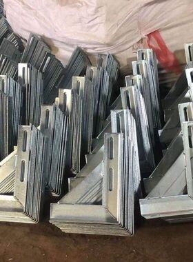 天然气管道支架三角支架L形直角层板托固定加厚承重角钢角铁托架