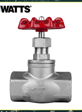 美国沃茨WATTS不锈钢截止阀W-J11W-16P高温蒸汽开关调节4分6分1寸