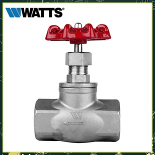 美国沃茨WATTS不锈钢截止阀W-J11W-16P高温蒸汽开关调节4分6分1寸