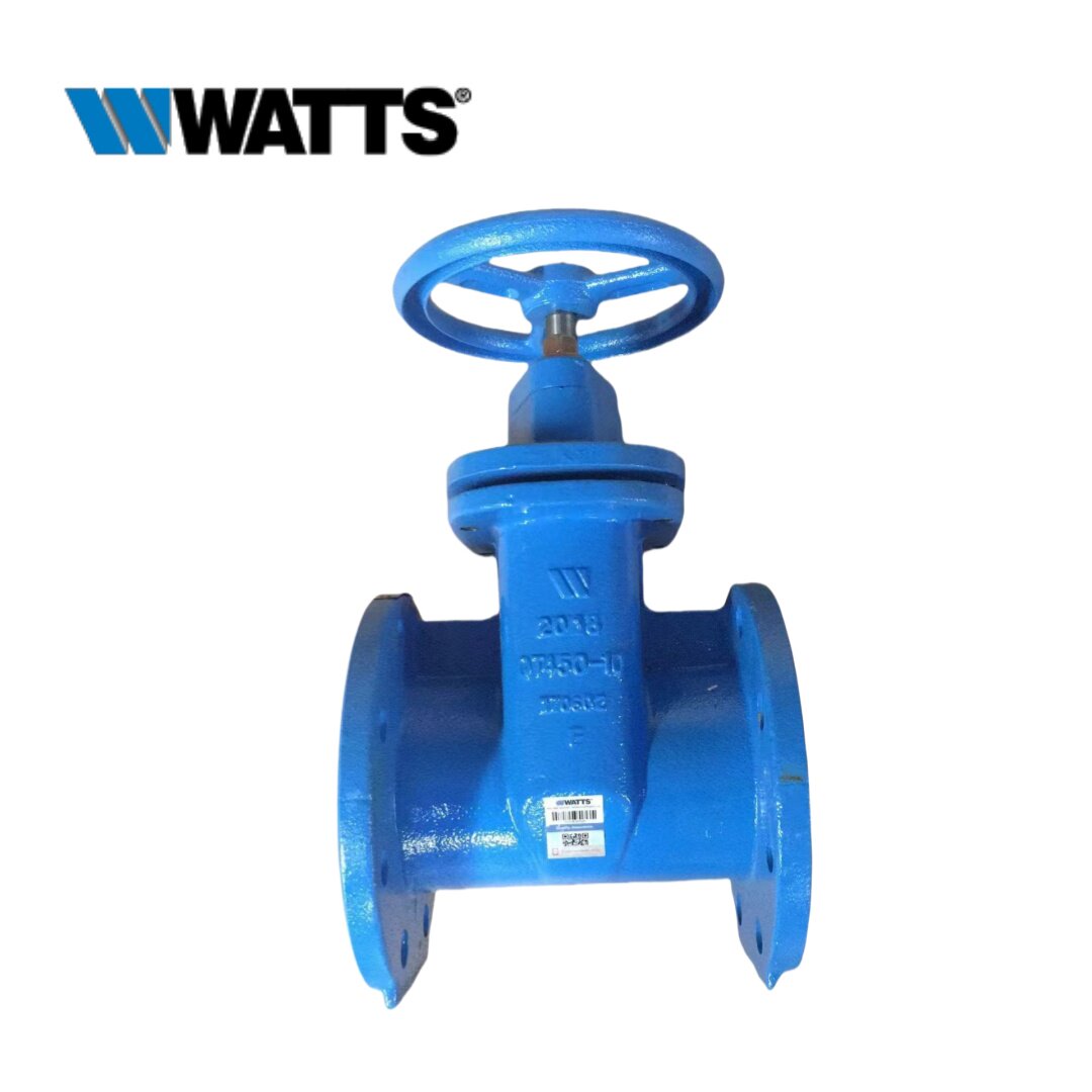 美国沃茨WATTS暗杆式法兰闸阀W-405球墨铸铁石油化工水开关截断阀