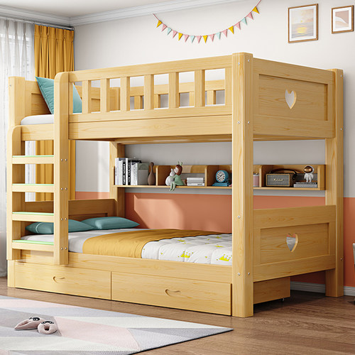实木儿童上下床双层床两层加粗高低子母床双人床上下铺加厚高架床