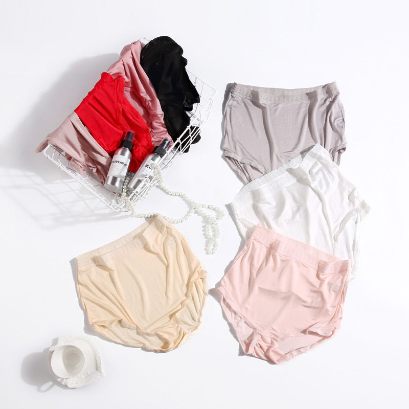 高腰款女士真丝内裤纯色100%桑蚕丝超细双面针织大码三角裤短裤新,女士内衣/男士内衣/家居服,女三角裤,淘宝优惠券,粉丝福利购,淘宝优惠卷