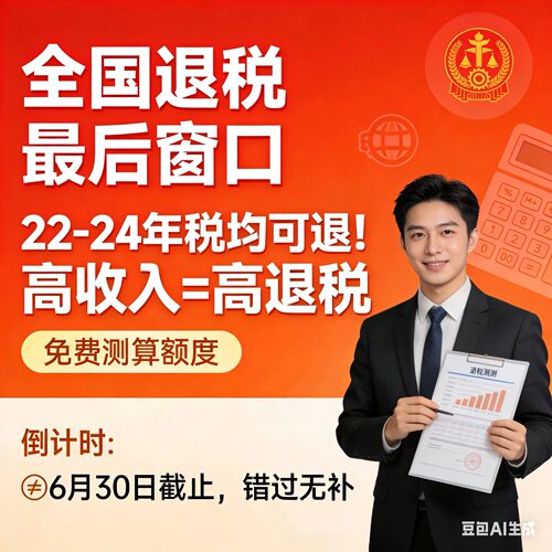 个人所得税退费代办二次退税