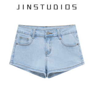 百搭包臀超短热裤 2026夏纯欲辣妹弹力低腰牛仔短裤 显瘦显腿长修身