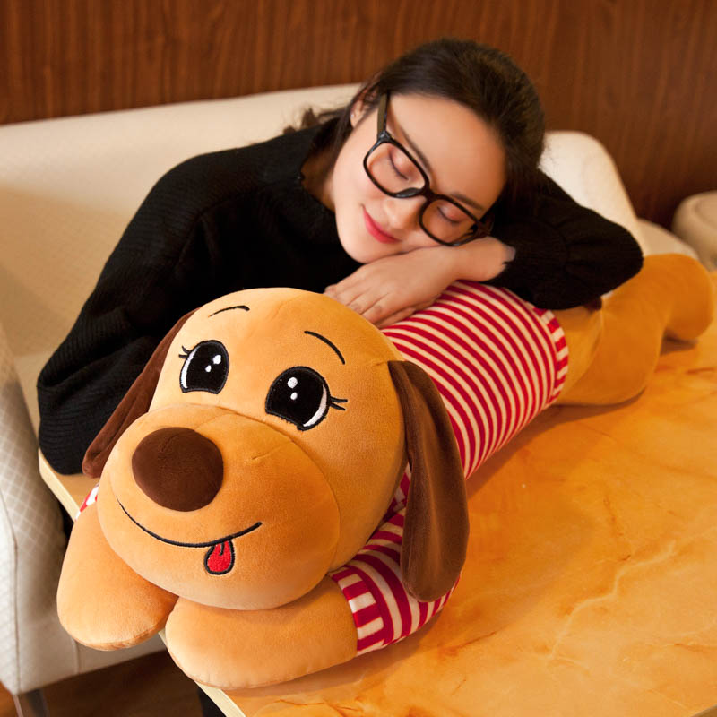 毛绒睡觉布娃娃压床大号玩具狗