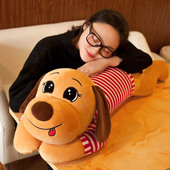 毛绒玩具狗趴狗狗睡觉抱枕公仔可爱布娃娃压床玩偶大号生日礼物女