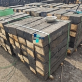 吊车支腿垫木 旧松木 防腐旧枕木 铁路矿用油浸木头枕轨道路枕