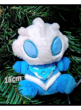 爆款奥特曼托雷基亚15cm毛绒公仔超萌玩偶车载白托可爱棉花娃娃