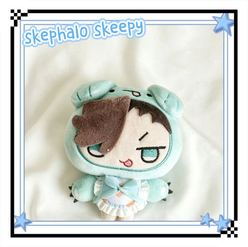 【 爆款上新】skephalo skeepy属性10cm头套体可爱公仔同人玩偶