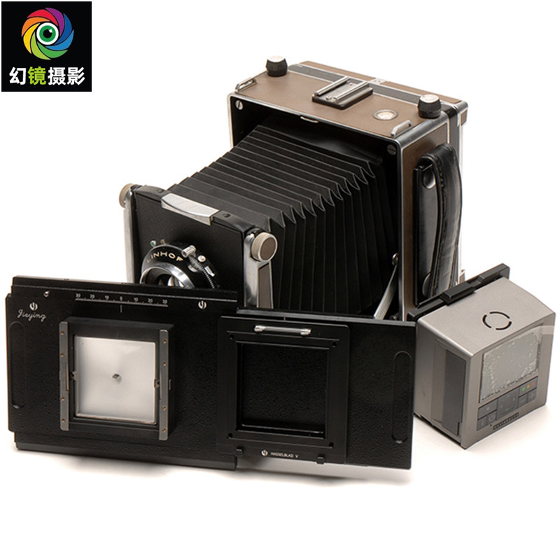 【杰颖】哈苏Hasselblad V口转4x5数码后背移动长板 滑动转接板