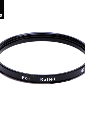 Rollei 禄来SL66 6000 HY6 系列卡口镜头转67mm螺口滤镜接圈