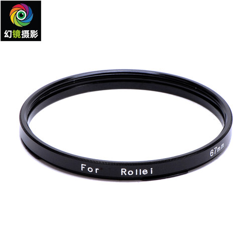 Rollei 禄来SL66 6000 HY6 系列卡口镜头转67mm螺口滤镜接圈