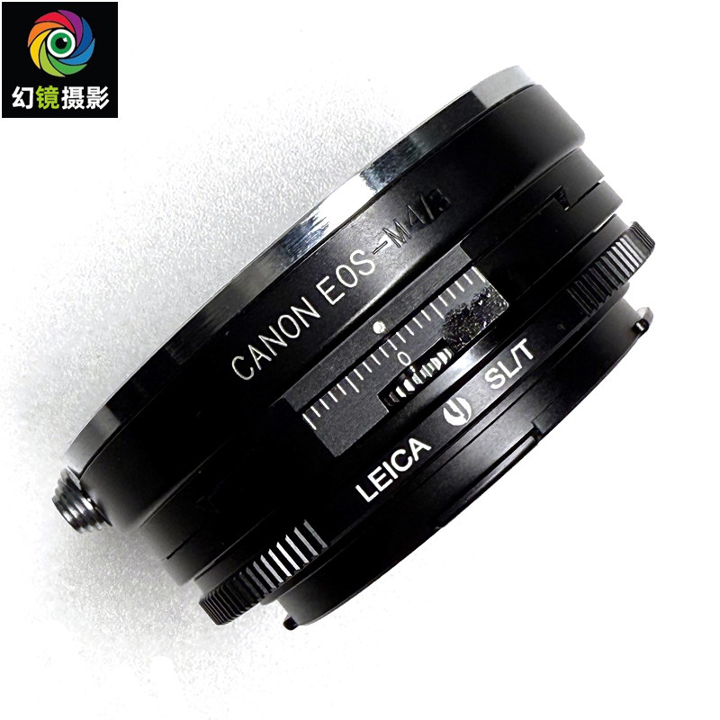 适用佳能Canon E0S镜头卡口转徕卡Leica SL/T可移轴旋转接环