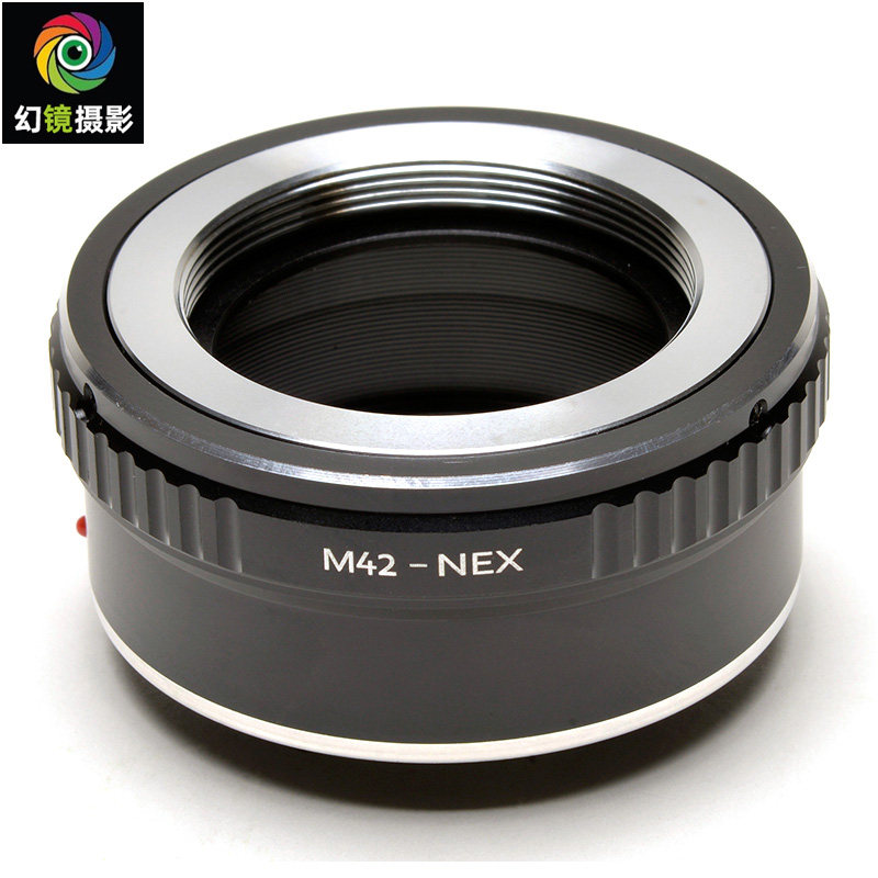 杰颖产 用于M42螺口镜头转SONY索尼NEX卡口微单相机机身转接环