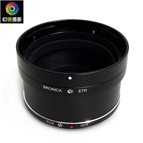 杰颖 适用勃朗尼卡Bronica ETR镜头转接富士GFX卡口转接环