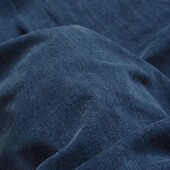 意大利进口Loro Piana水洗牛仔布料土耳其日本进口洗高档丹宁软