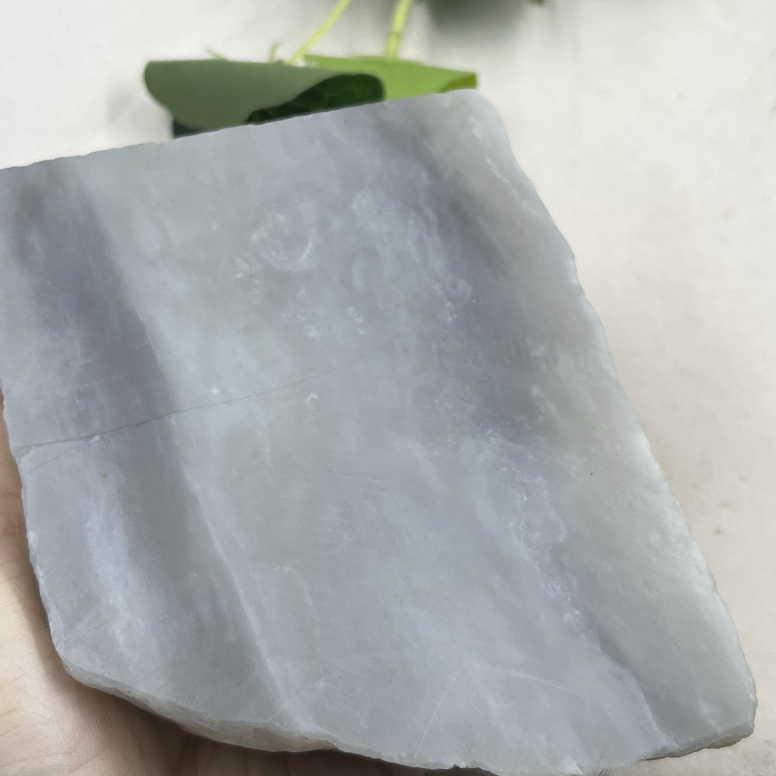 新疆和田玉白玉青花籽烟紫摆件边角料玉石料牌子下脚料包邮1028克