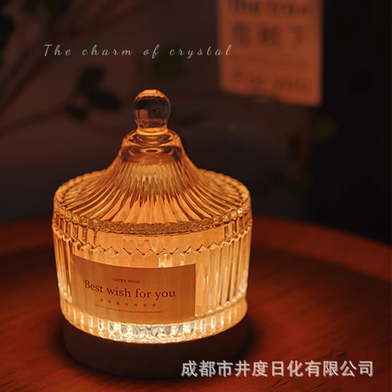 氛围感台灯卧室床头小夜灯usb声控夜晚睡眠灯diy宿舍床上用民宿吧