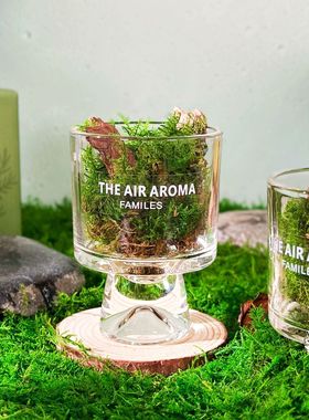 松木青苔扩香杯森系无火精油挥发液净化空气持久留香家居摆件香薰