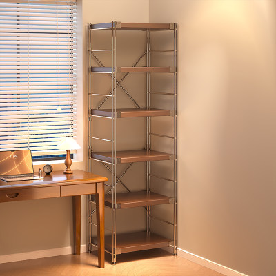 恪真转角置物架落地拐角架子光轴卧室厨房靠墙角落储物夹缝窄书柜