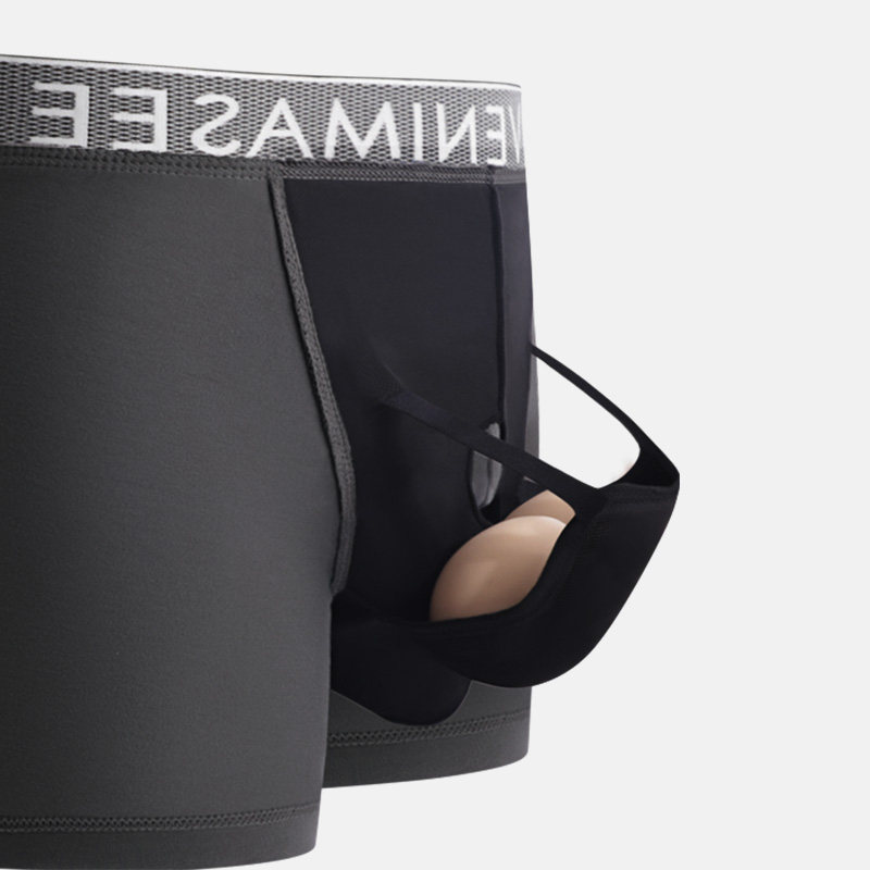 专利阴囊托带抗菌男内裤保健精索静脉曲张紧身平角裤提睾囊袋治疗|ruв категории Нижнее белье, трусы - от Buy2taobao.com для оказания профессиональной услуги покупки агента Taobao