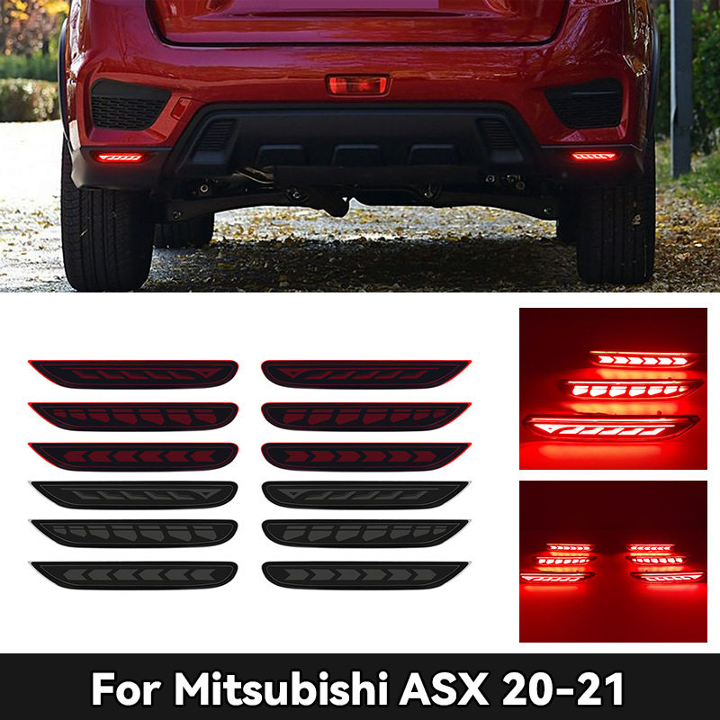 适用于20-21款三菱劲炫后杠灯 改装LED领航尾灯后刹车流光转向灯