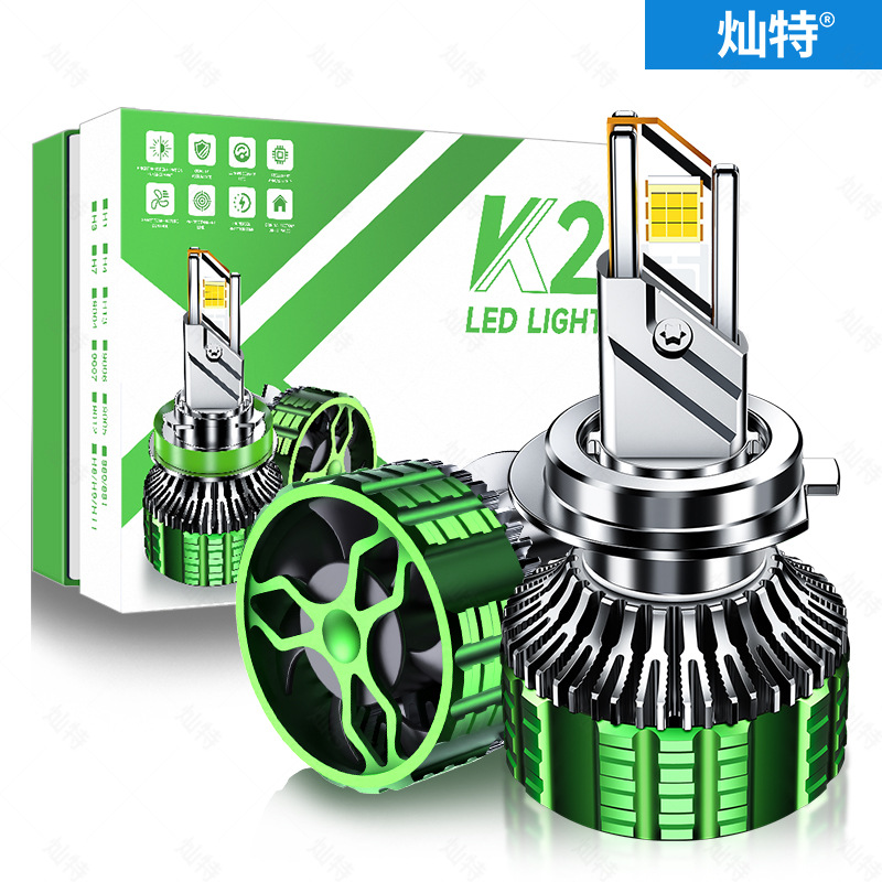 新品190W大功率LED大灯H1 H4 H7 9005三铜管超亮led大灯厂家直销