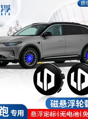 适用零跑磁悬浮轮毂盖灯B01/C01/T03/C11/C16发光车轮中心盖饰灯