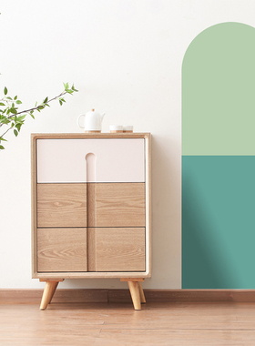 Bohoarch几何之美艺术美化卧室拱形高级感遮丑防水防潮墙贴壁纸