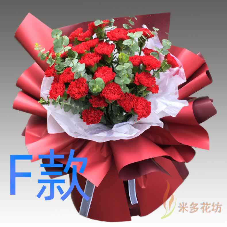 生日慰问康乃馨贵州凯里花店送花台江县黎平县榕江县同城鲜花速递 - 实物图