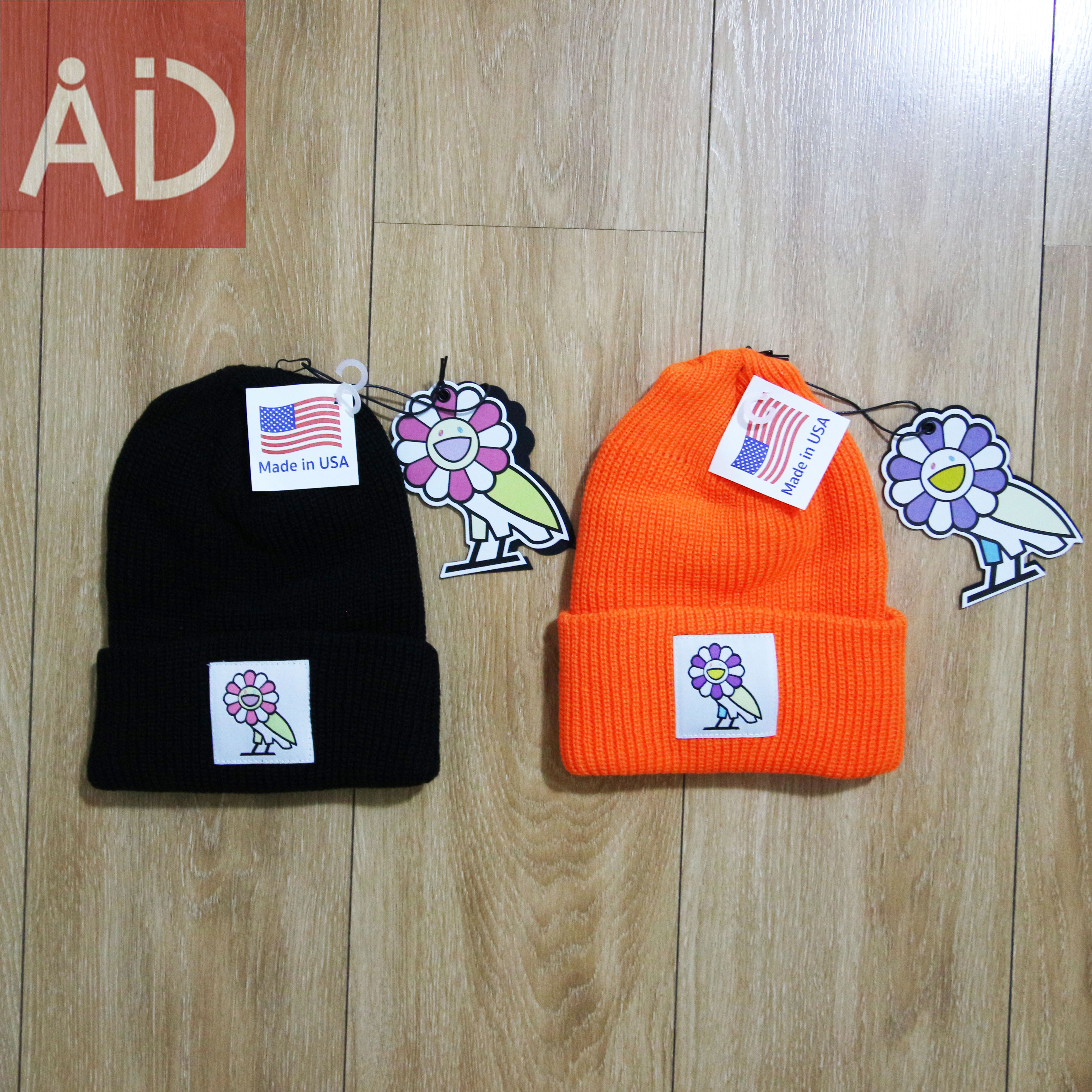 [福建现货] OV-08 OVOxMURAKAMI村上隆联名WATCH CAP冷帽 美国制