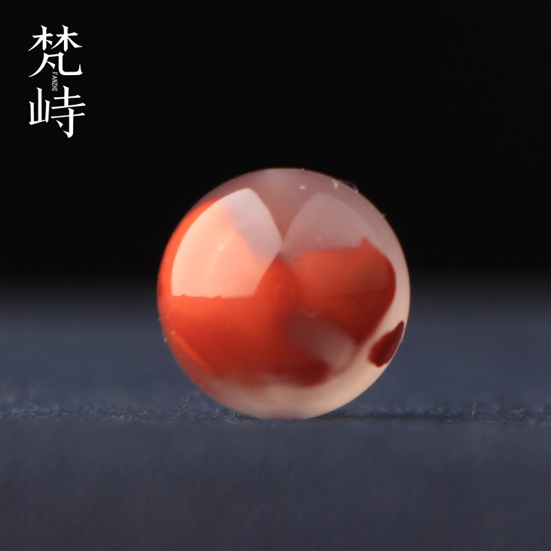 13.8南红玛瑙圆珠冰飘花散珠