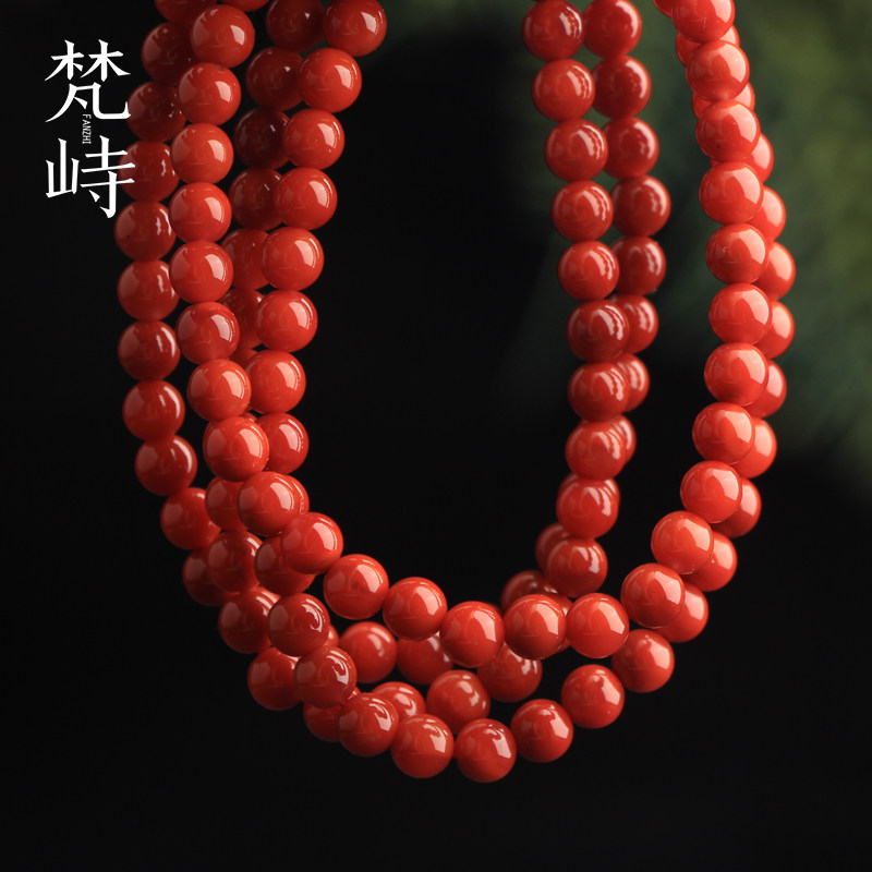 南红玛瑙108项链多圈手链送证