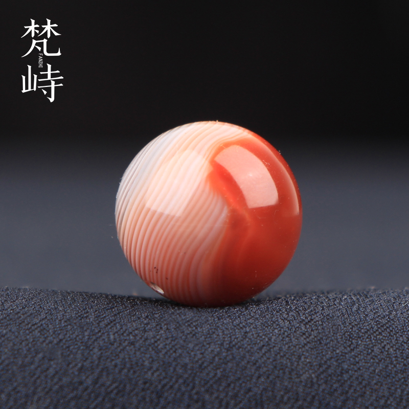 梵峙南红玛瑙15mm散珠圆珠