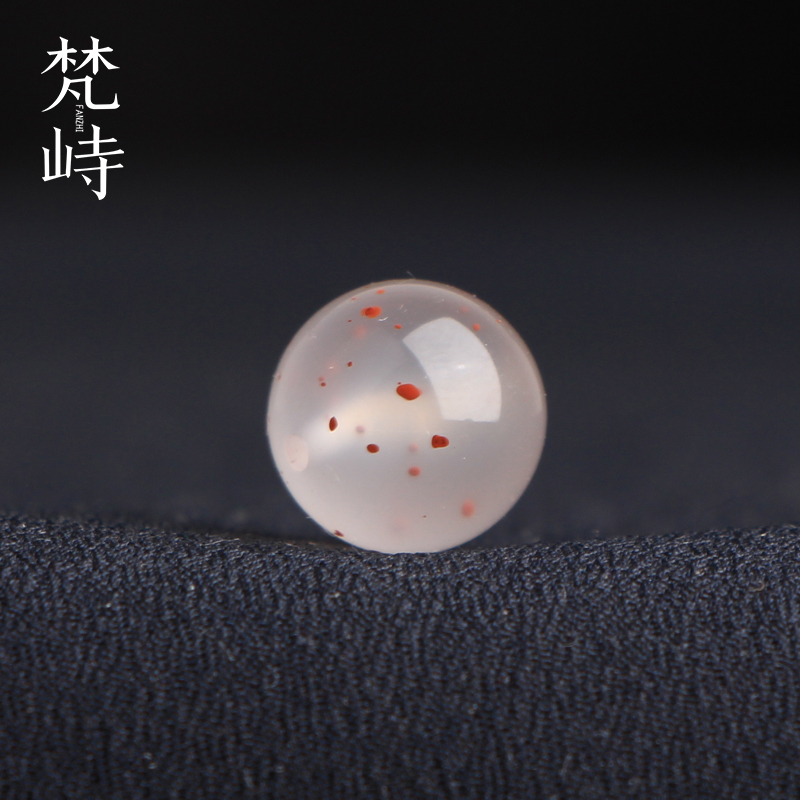 梵峙南红玛瑙荔枝冻满天星散珠