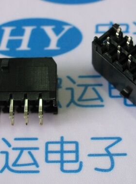 MX3.0mm 43025 2X6A直针  Mini-fit 3.0间距 连接器12P180度直针