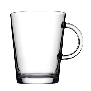 喜碧耐热玻璃杯耐开水花茶杯子可微波诺比热饮杯餐饮办公室泡茶杯